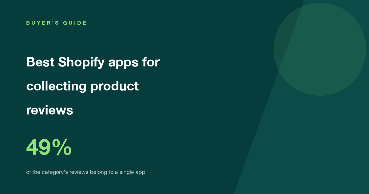 Best Shopify Apps for Collecting Product Reviews